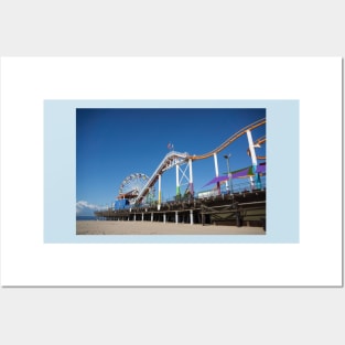 Santa Monica Pier Posters and Art